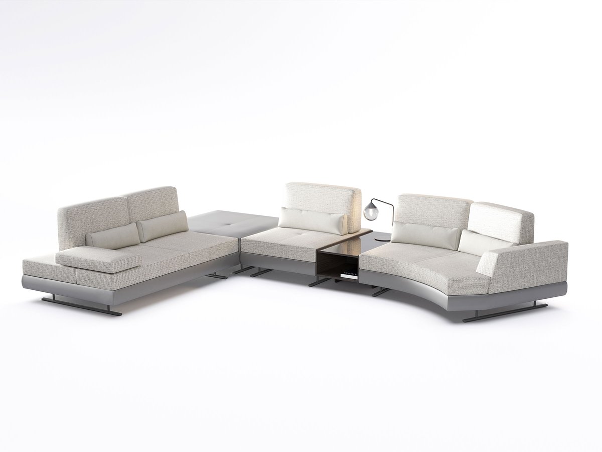 Mony Moon Chaise Corner Adjustable Sofa